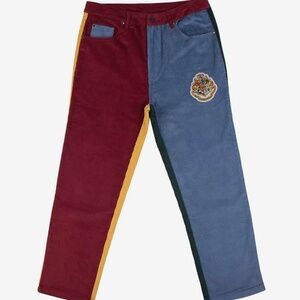 Hogwarts Colorblocked Corduroy Pants